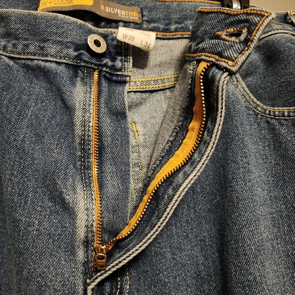 VTG 90's Y2K Levi's Silvertab low & loose jeans size W36xL34 - Picture 13 of 16